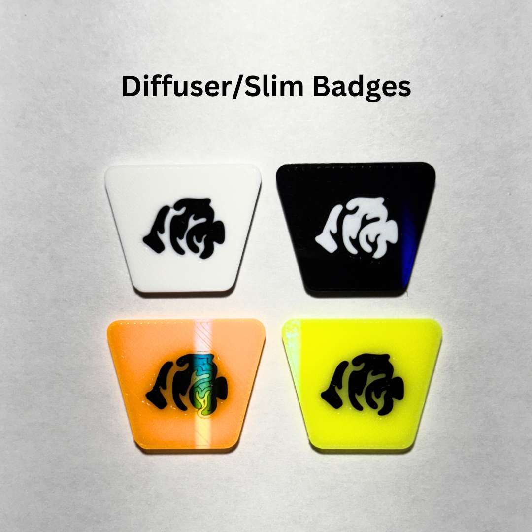 Extra Shade/Diffuser Badges – 3DReefing