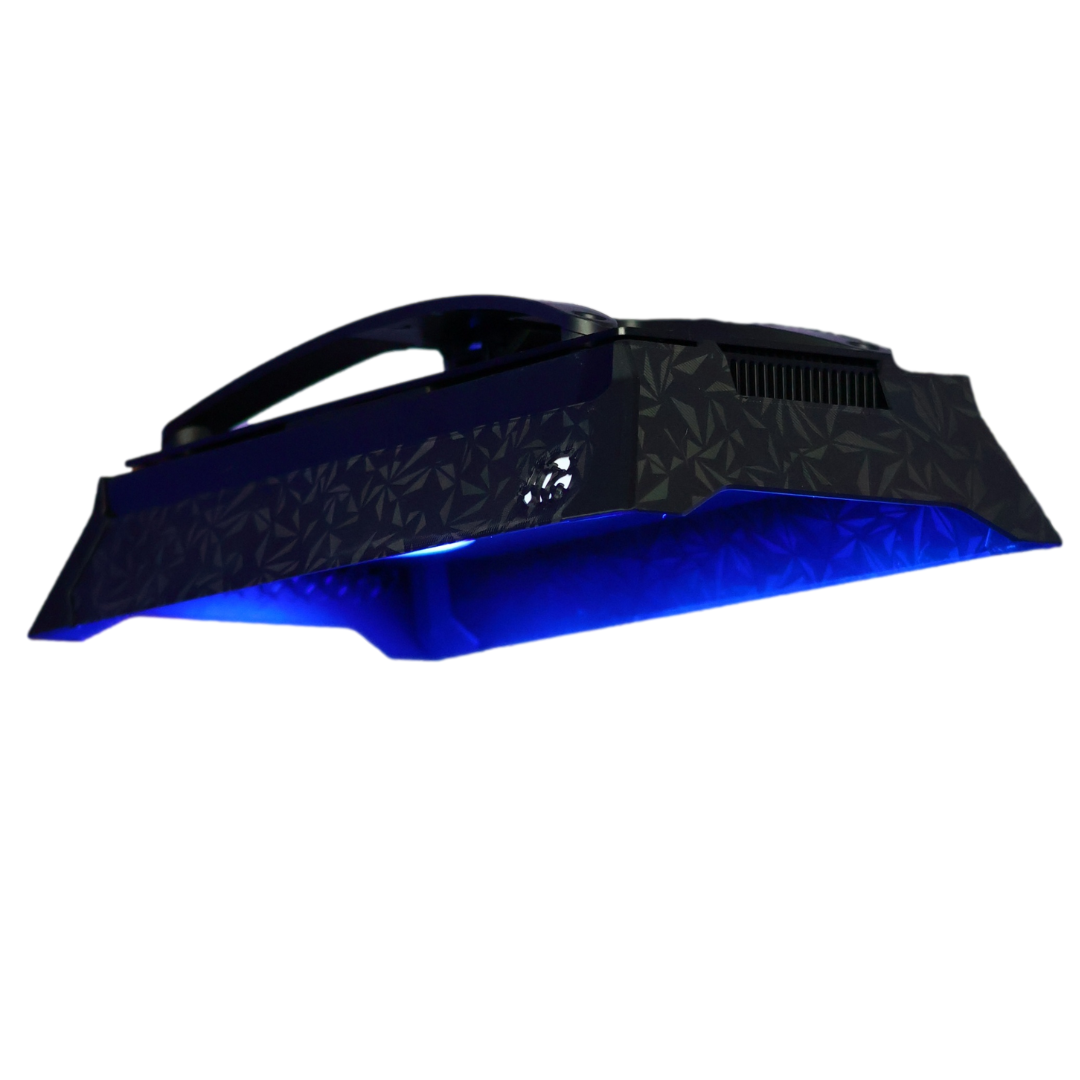 Controlador NICREW HyperReef Gen 2 – 5 Canales Ajustables Para Iluminación De Acuario (Botón Táctil, Negro)